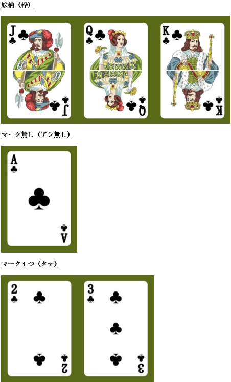 アシ無しカード