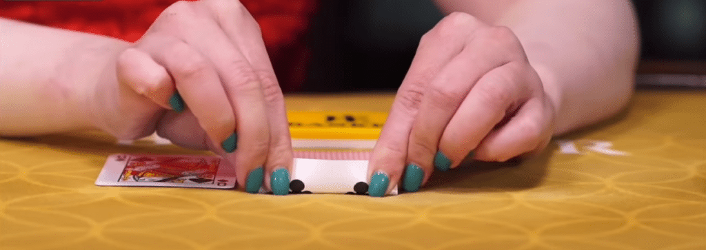 Card squeezing example
